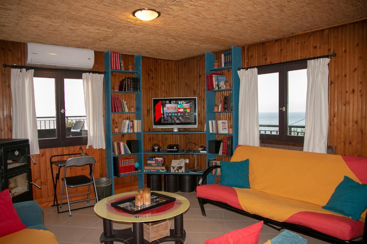 Summer Dream Cottage, 2Br, Beautiful Sea View Mókhlos Exterior foto