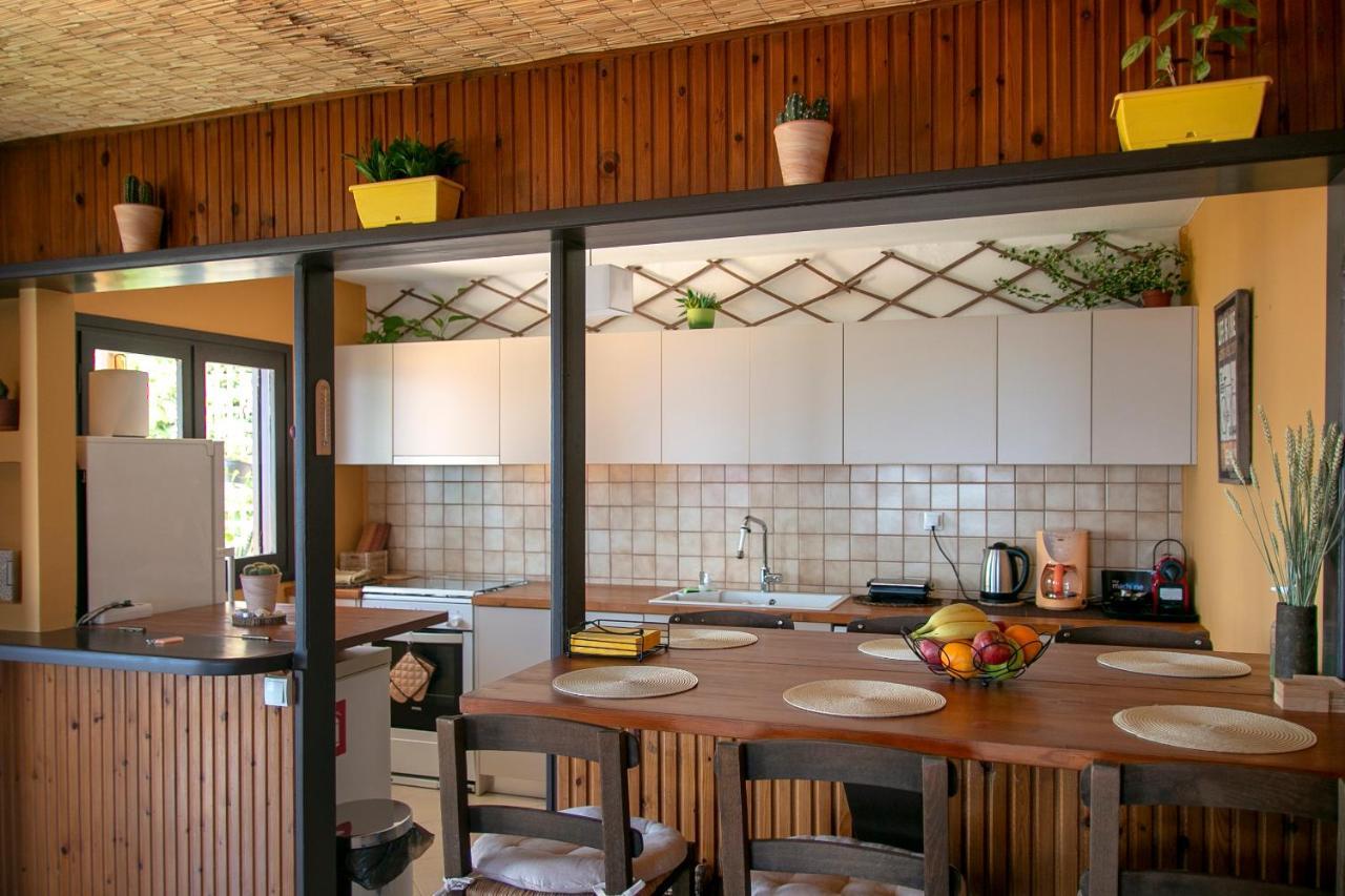 Summer Dream Cottage, 2Br, Beautiful Sea View Mókhlos Exterior foto