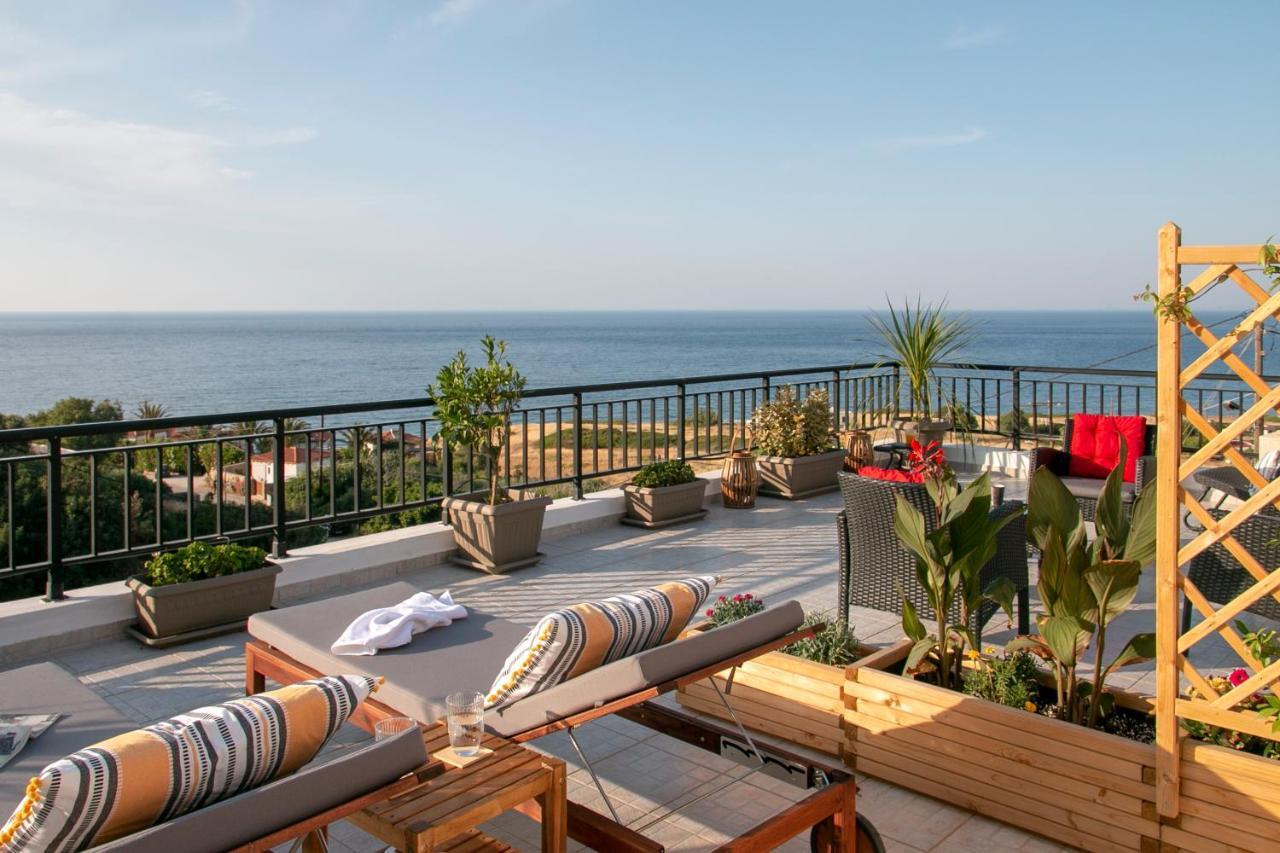 Summer Dream Cottage, 2Br, Beautiful Sea View Mókhlos Exterior foto