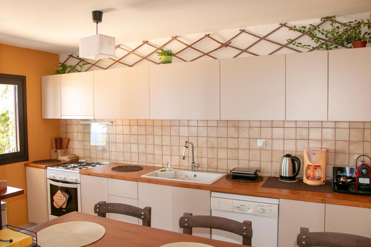 Summer Dream Cottage, 2Br, Beautiful Sea View Mókhlos Exterior foto