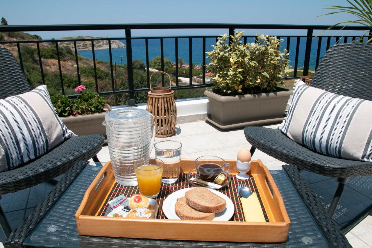 Summer Dream Cottage, 2Br, Beautiful Sea View Mókhlos Exterior foto