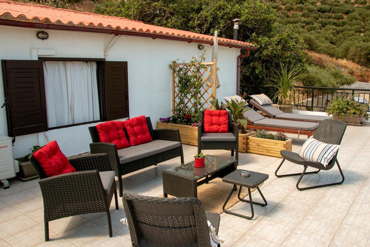 Summer Dream Cottage, 2Br, Beautiful Sea View Mókhlos Exterior foto